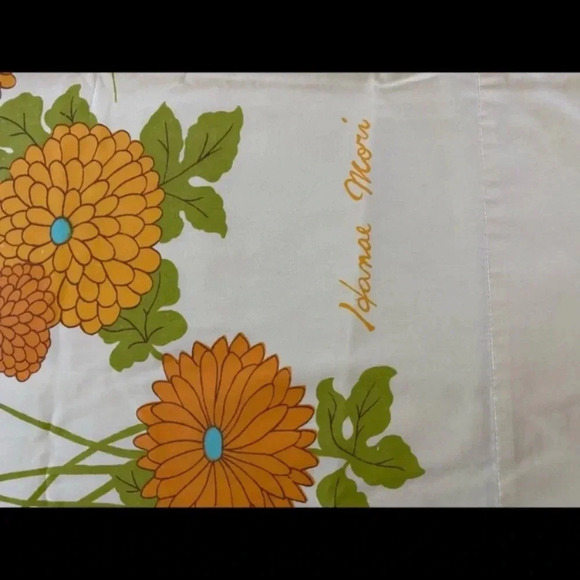 Hanae Mori Vintage Cottage Core Sheet Set - Picture 7 of 9